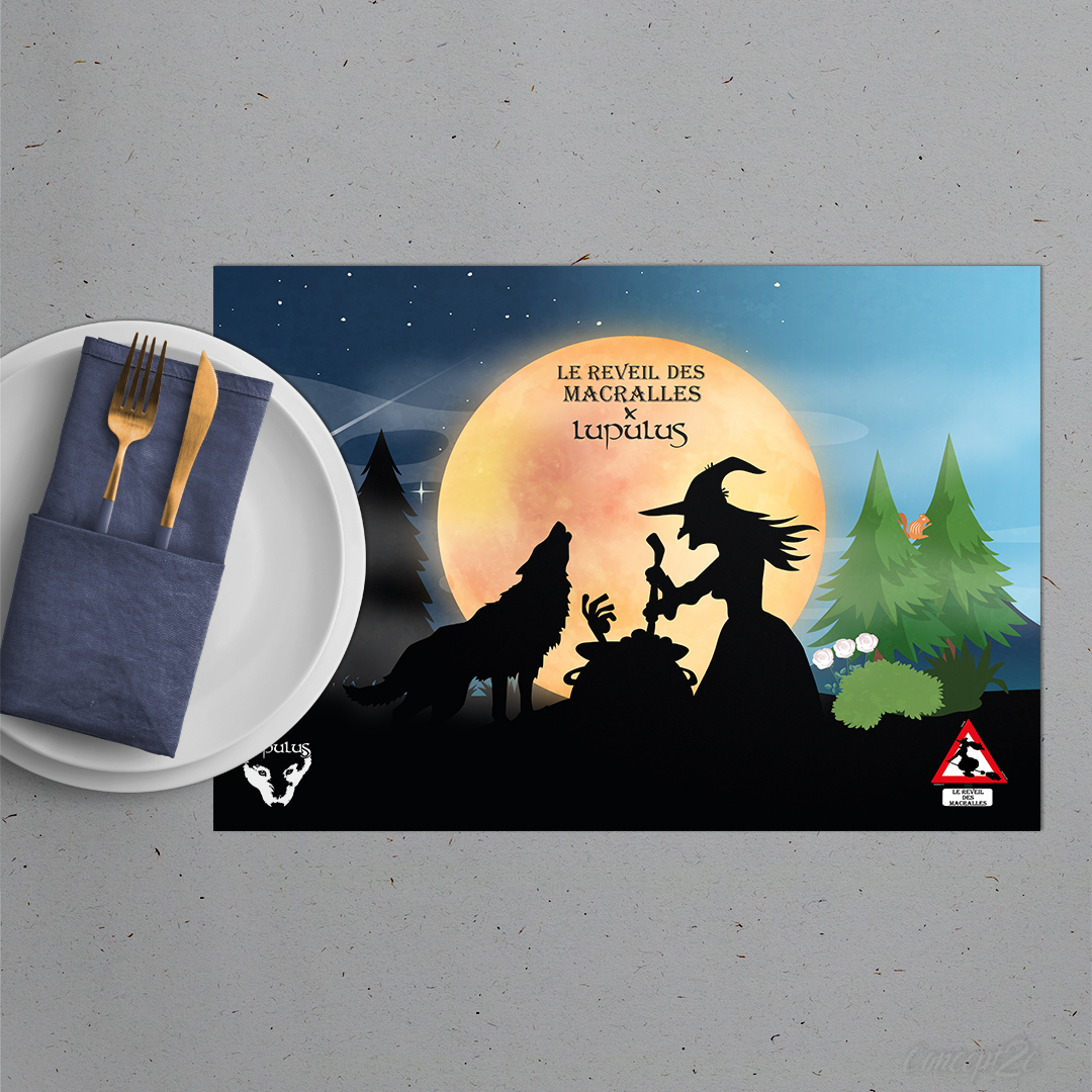 Set de table - le reveil des macralles